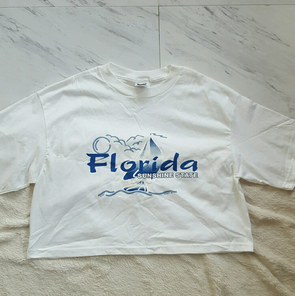 90s Florida Crop T-Shirt